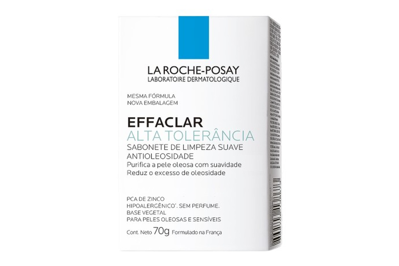 La Roche-Posay Effaclar Sabonete Pele Oleosa E Sensível 70g ...