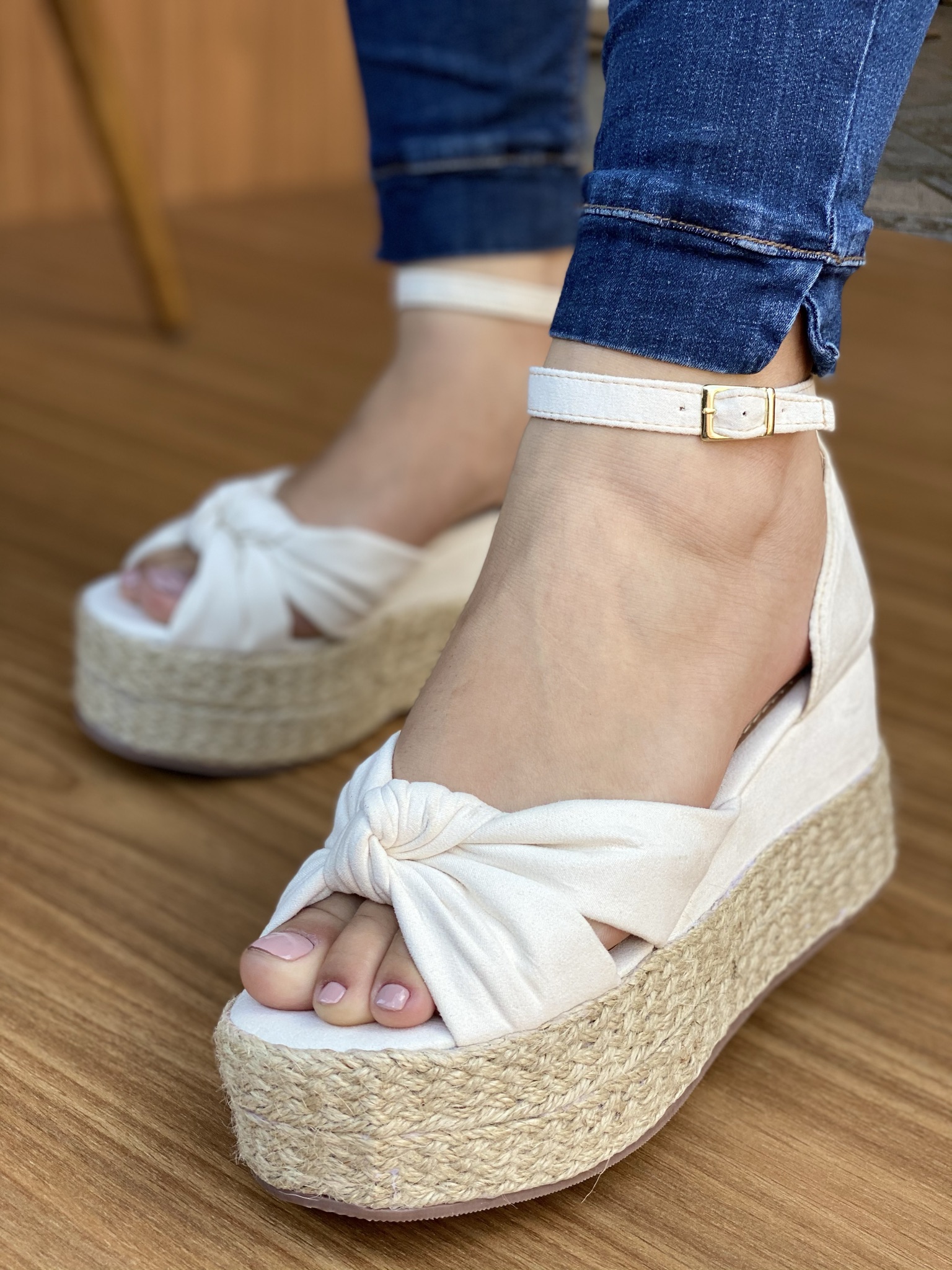 Anabela Sandalias Plataforma Weekend Salto Plataforma Sapatos