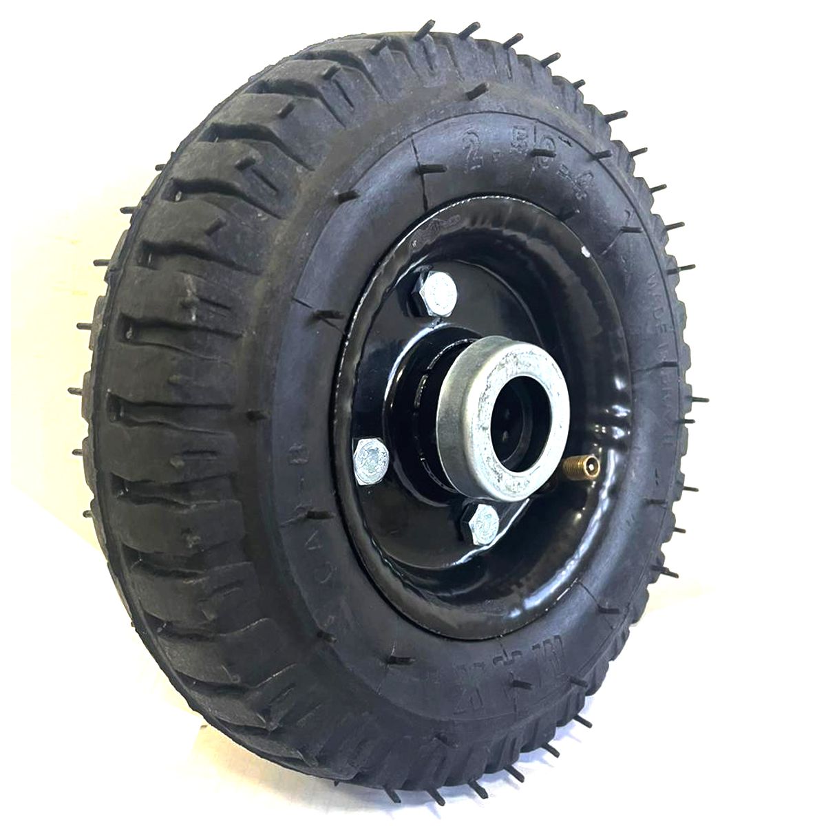 Roda pneumática 2.50-4 Speedy para carrinho de carga e eixo