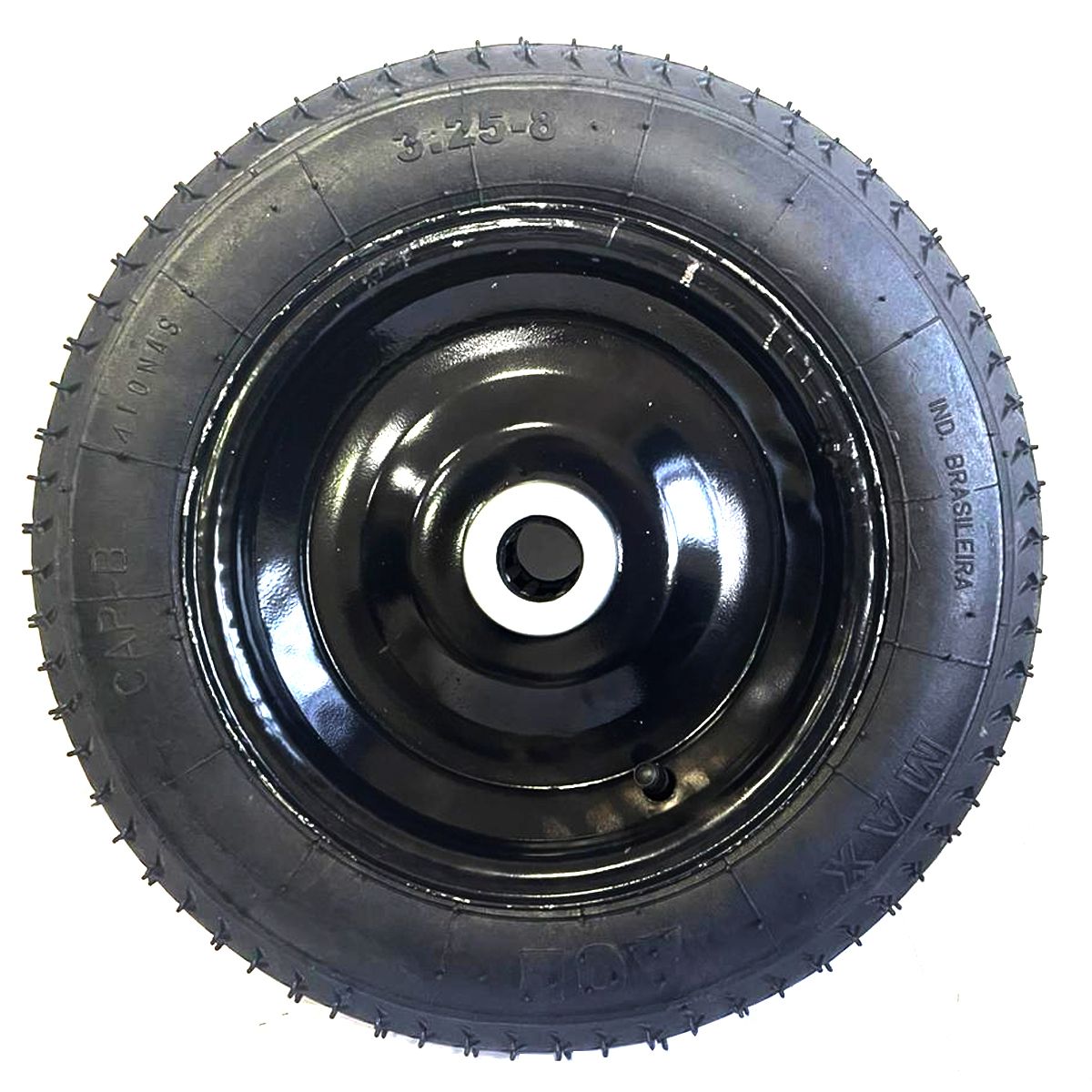 Pneumatique Renforcé Caoutchouc Pour Roue De Brouette / Carriole - Dimension 3.50-8 | Neuf