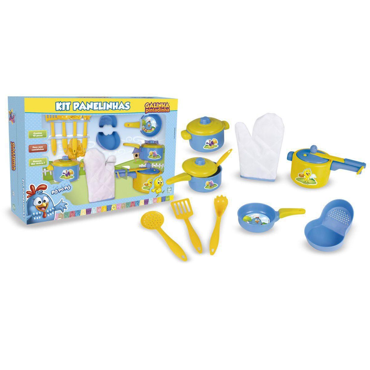 Kit de Pintura Galinha Pintadinha, Nig Brinquedos : :  Brinquedos e Jogos