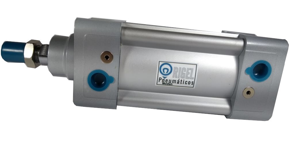 Cilindro Pneumatico Heschen TN16-125 - Doppio Effetto, Foro 16mm, Corsa 125mm Con Magnete - Foto 2