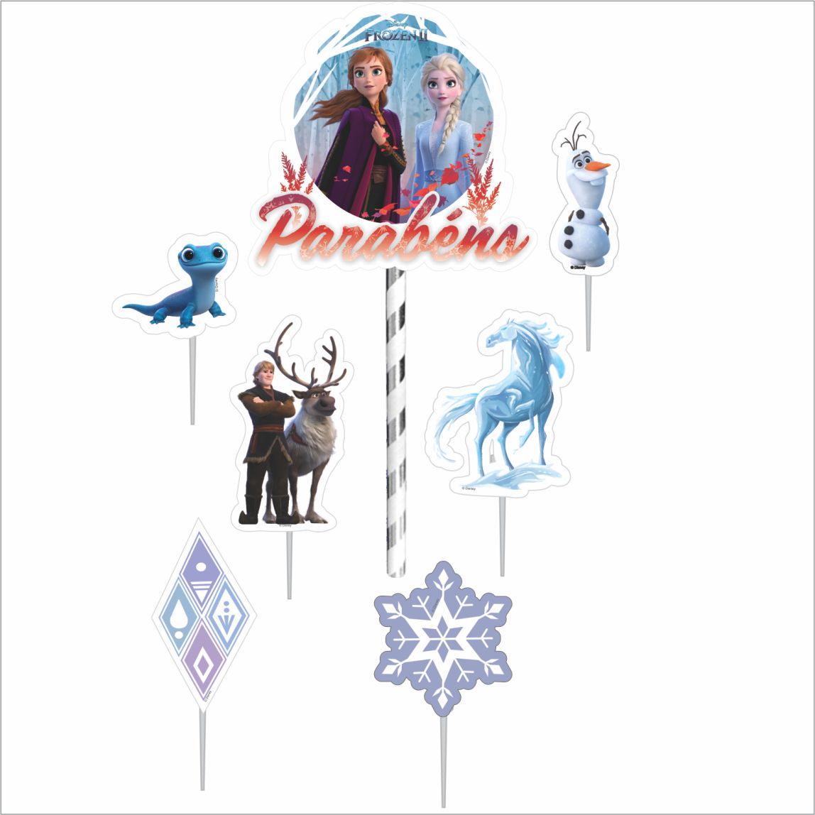 Topo de Bolo Impresso - Princesas Disney - 01unidade - Piffer - Rizzo -  Rizzo Embalagens