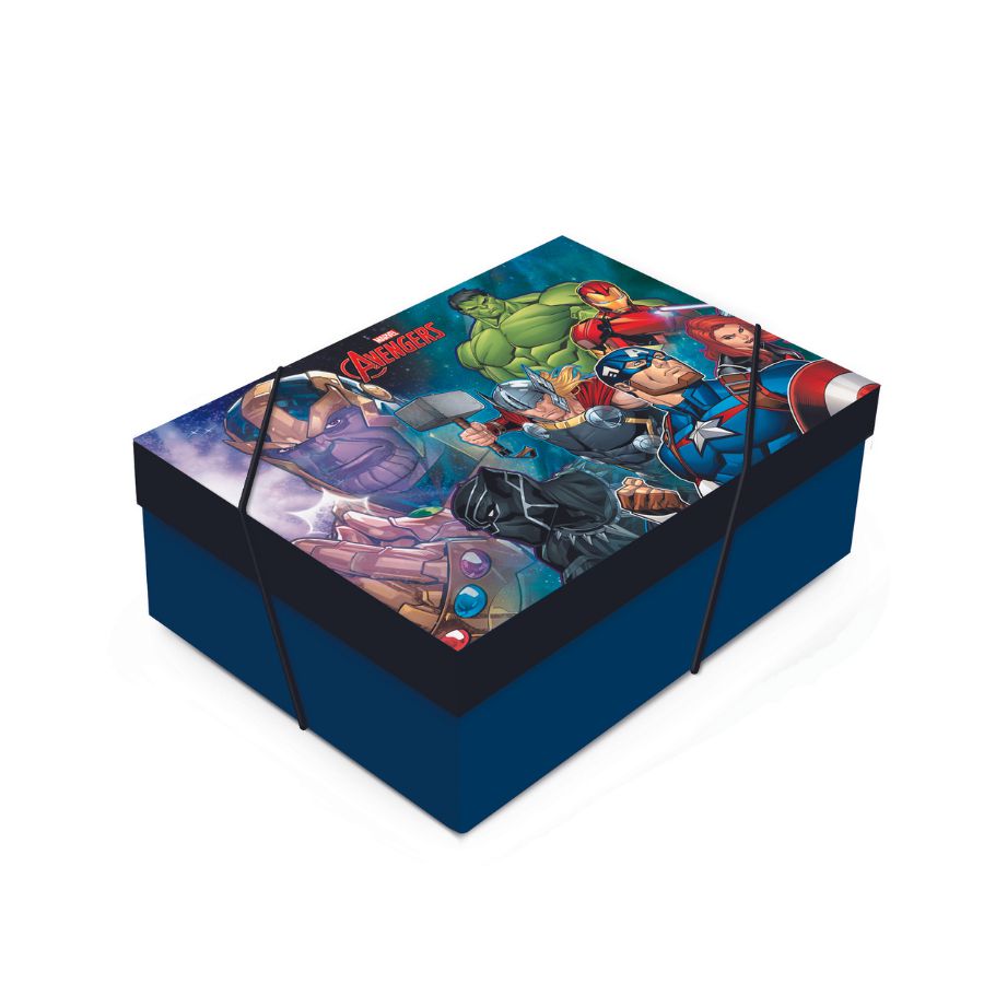 Caixa para Presente Tampa - Avengers Ultimato Rizzo Embalagens - Rizzo  Embalagens