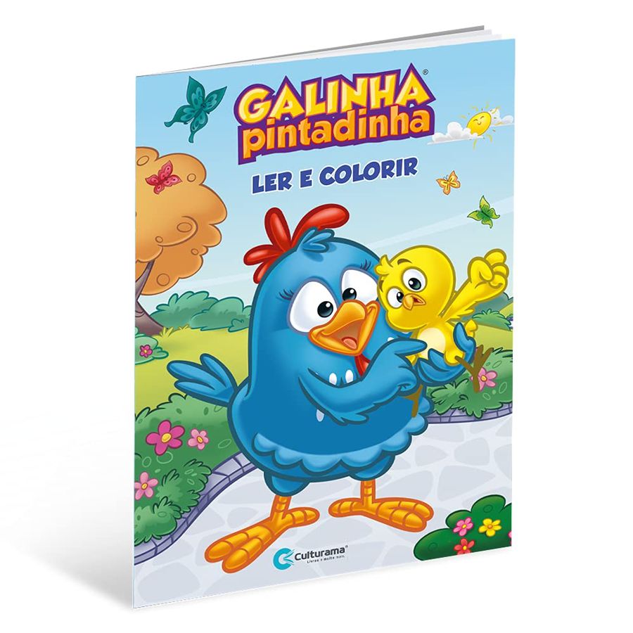 Livro Galinha Pintadinha Meu Livrão de Colorir 1 Unidade