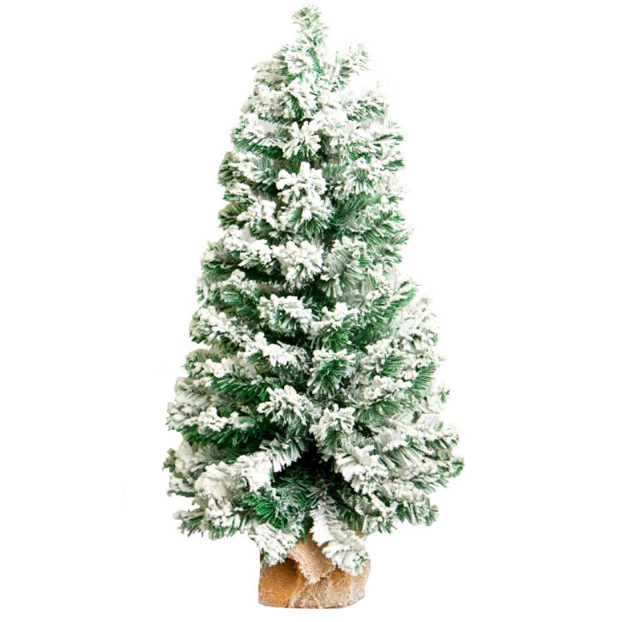 Árvore Pinheiro decorativo Nevado - 1 uni - 90cm - Rizzo Embalagens - Rizzo  Embalagens