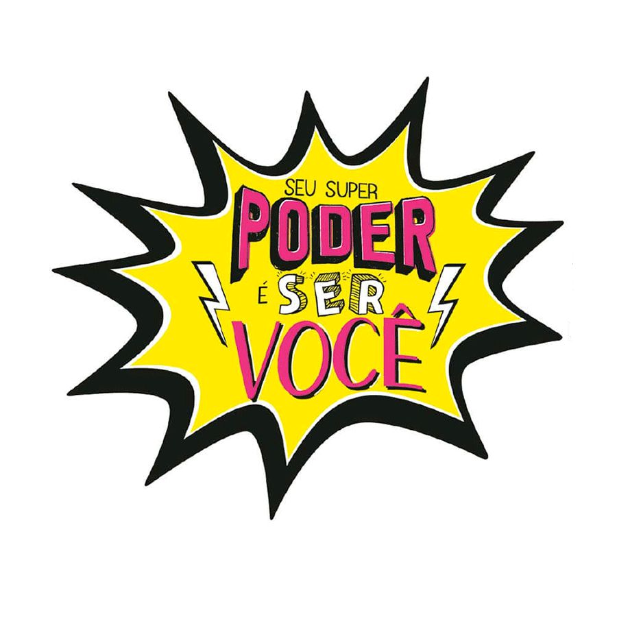 Marcador de livros  O teu super puder é seres Mulher – Personalize