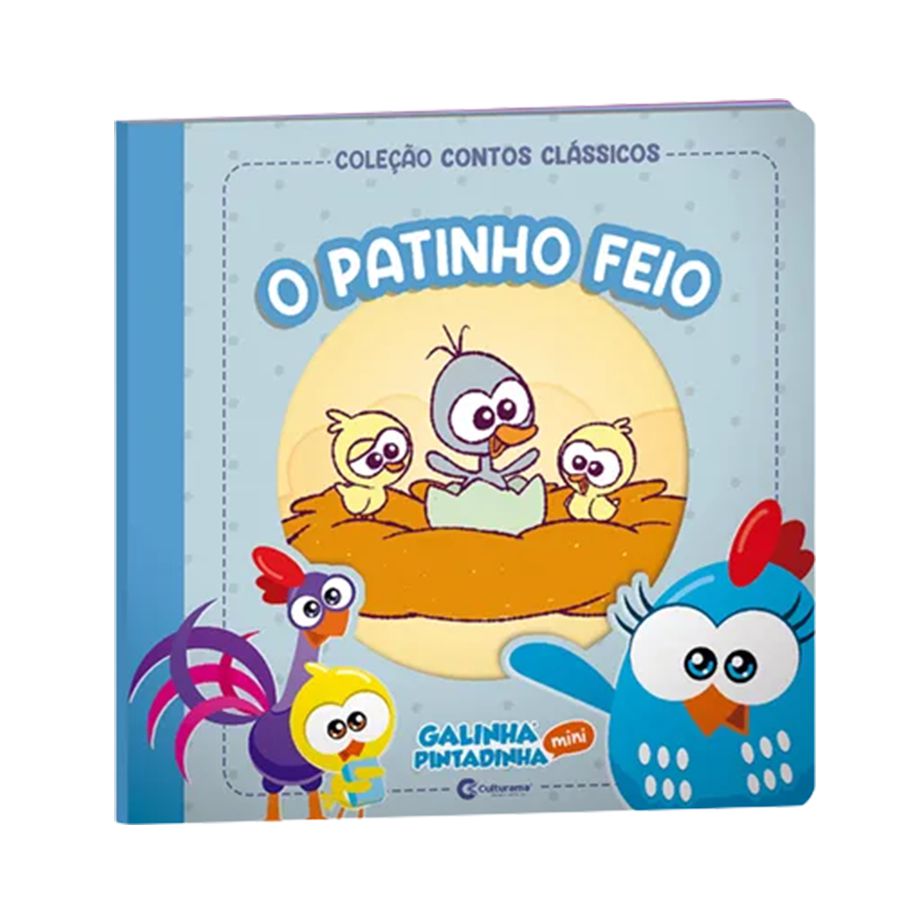 Galinha Pintadinha - Lata C/ Livros + Jogos De Cartas