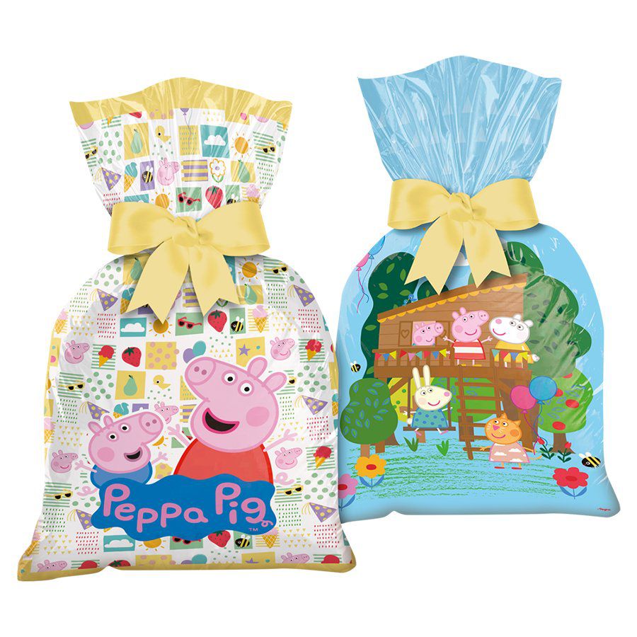 Bolsa casinha peppa pig  Peppa pig party, Peppa pig birthday party, Peppa  pig birthday