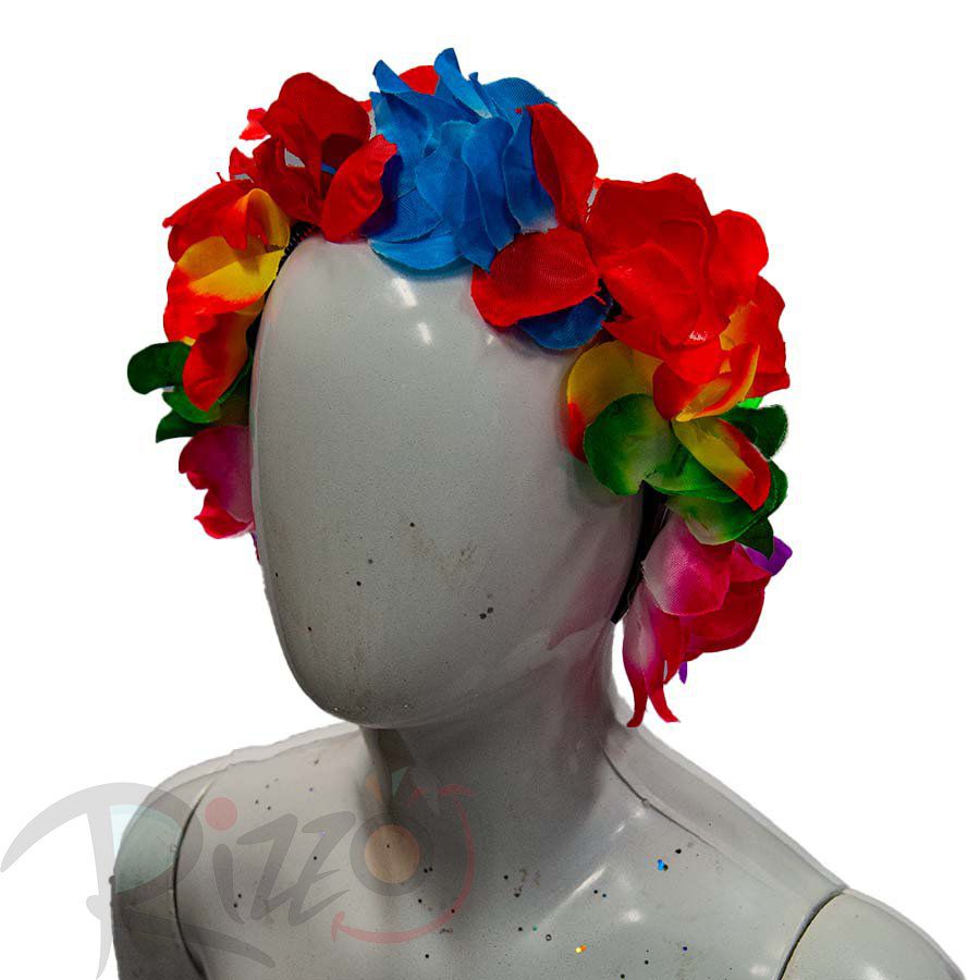 Tiara Havaiana Flores Sortidas Mod6906 01 unidade Rizzo Emba