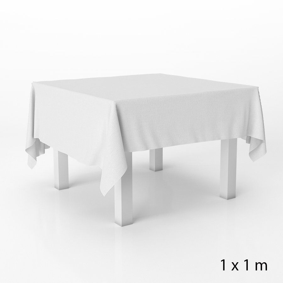 Toalha de Mesa em TNT - 1 x 1 metro - Branco - 5 unidades - Best Fest -  Rizzo - Rizzo Embalagens