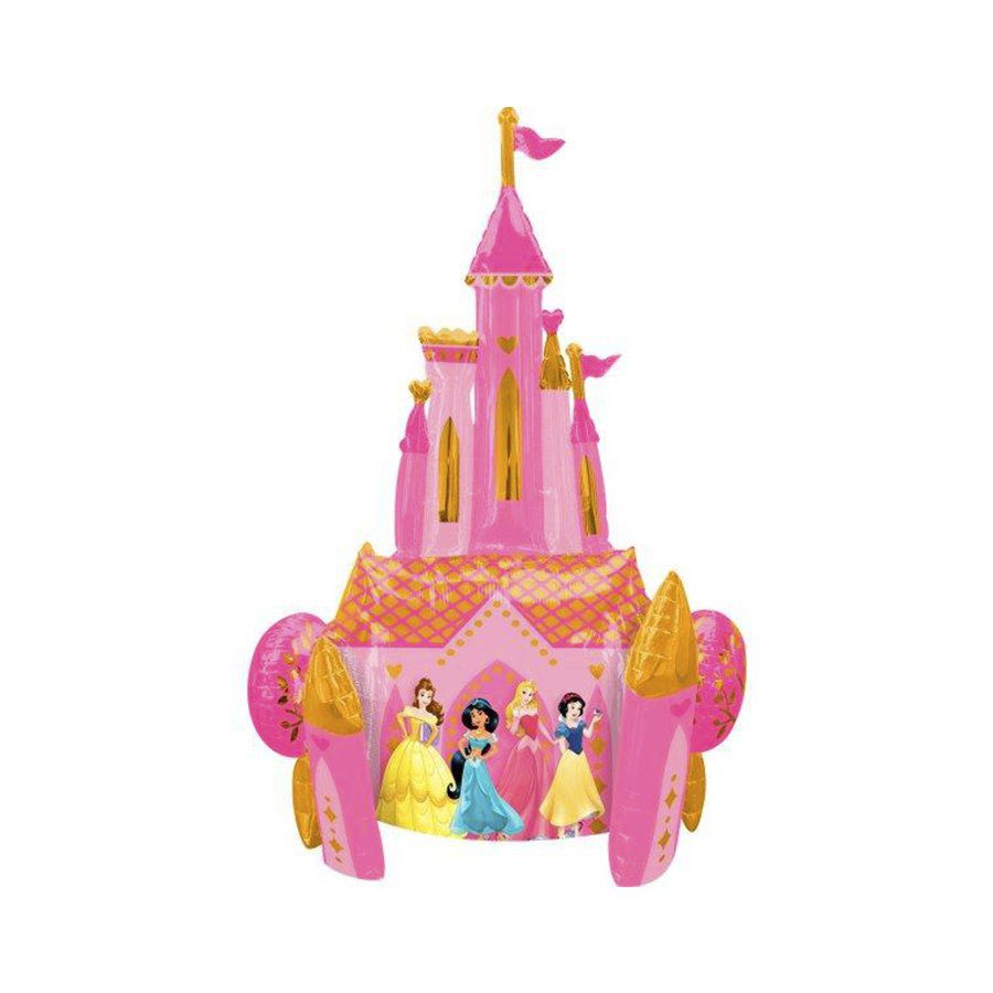 Castelo rosa da menina Decorações de bolo princesinha, carro