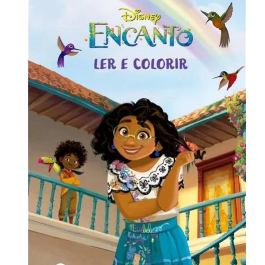 Livro Desenhos Para Colorir Meninas Da Disney - Culturama