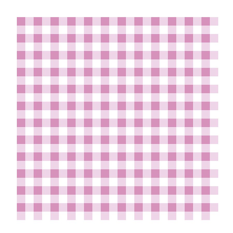 kit colorir Pic Nic xadrez rosa pink