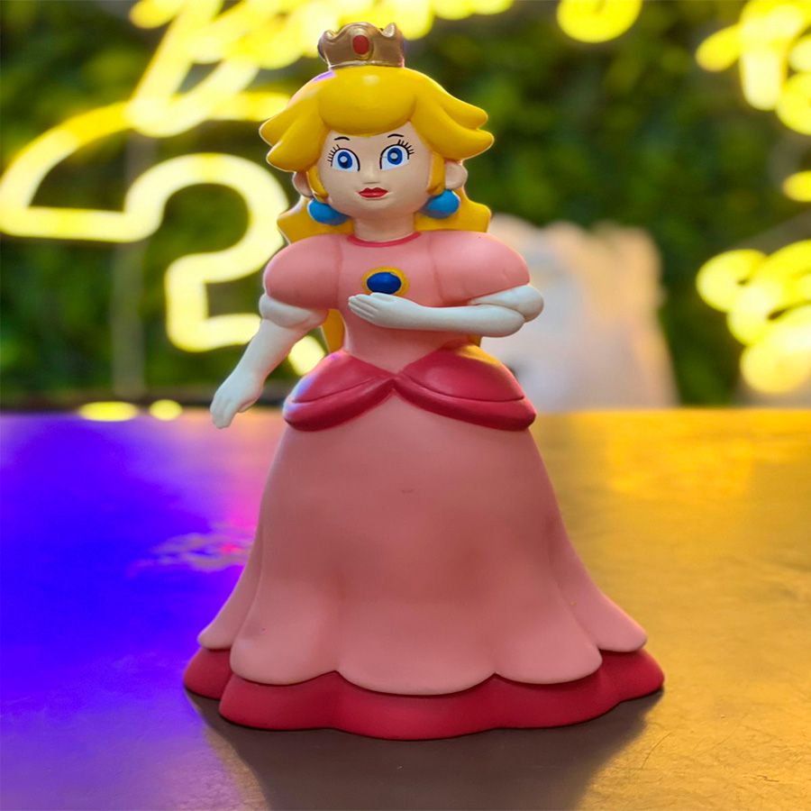 Amiibo Peach Super Mario - Game Games - Loja de Games Online