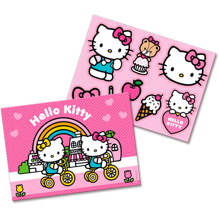 Kit Display Hello Kitty e Sua Turma - mdf
