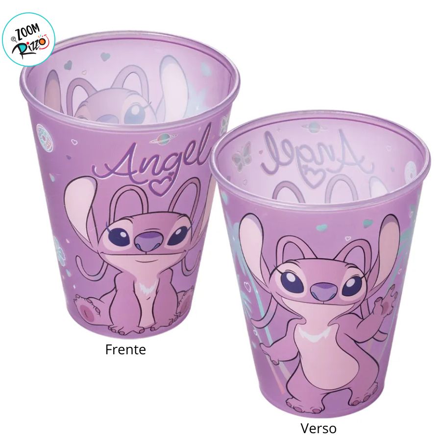 Alcohol Angel Rosa Copo de Plástico Angel Rosa - 280ml - 1 unidade - Disney Original ...