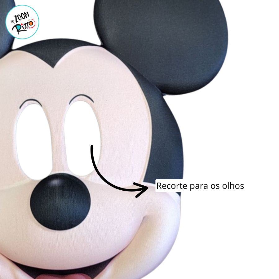 Mickey Mouse Rizzo Máscara de EVA - Mickey Mouse - 1 unidade - Disney Original - Rizzo ...