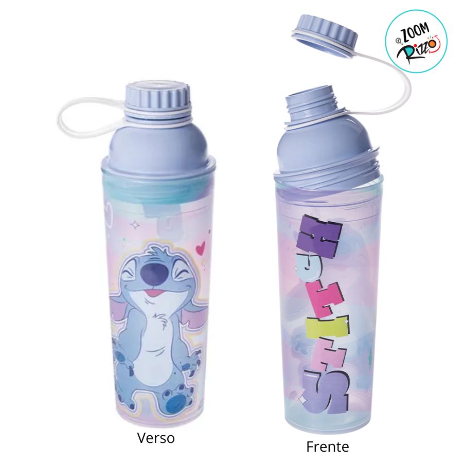 Garrafa Vip - Stitch Love - 660ml - 1 unidade - Disney Original - Rizzo ...