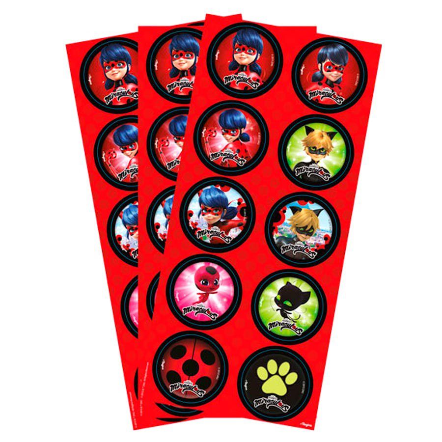 Kit 4 Copos Ladybug Miraculous p/ Festa Infantil Lembrança