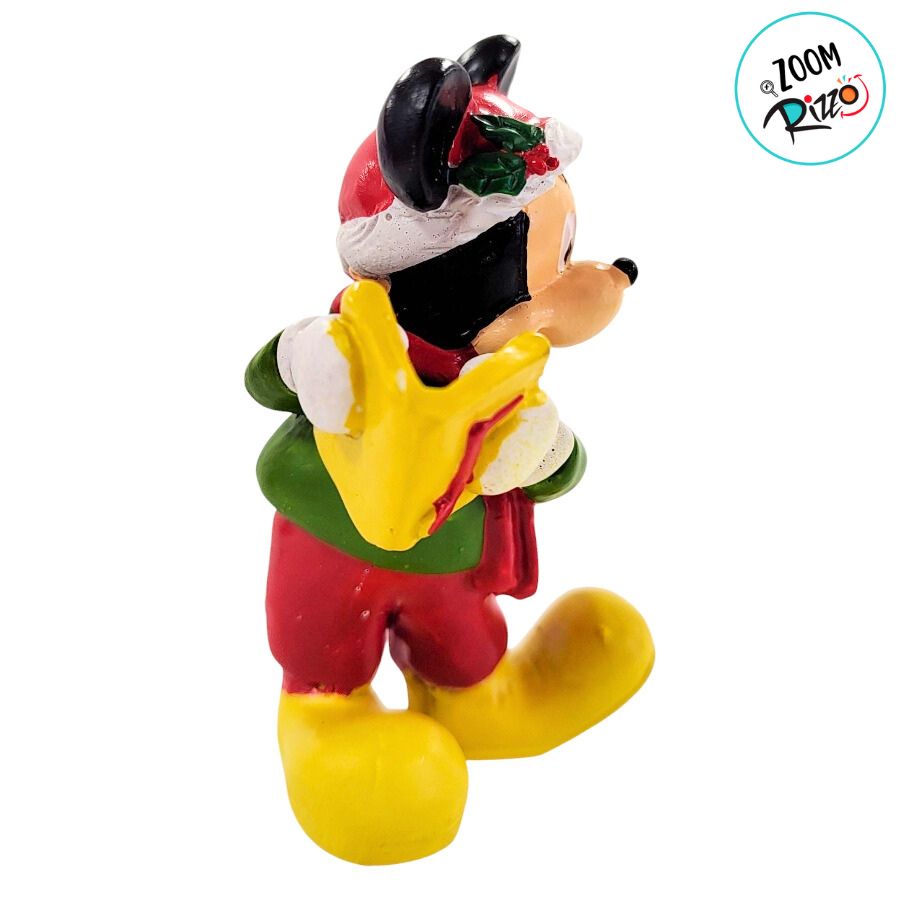 Mickey Mouse Rizzo Enfeite de Natal - Mickey Mouse Lendo Livro - 7cm - 1 unidade - Disney ...