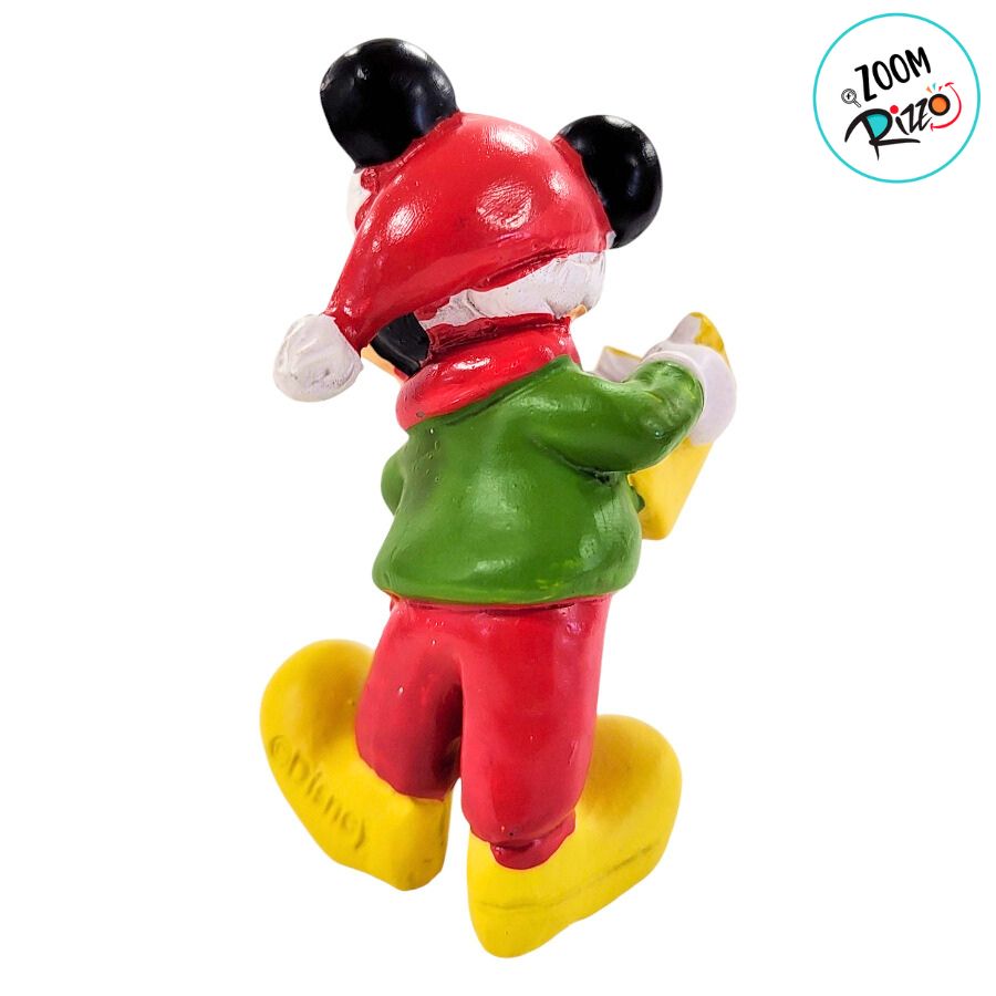 Mickey Mouse Rizzo Enfeite de Natal - Mickey Mouse Lendo Livro - 7cm - 1 unidade - Disney ...