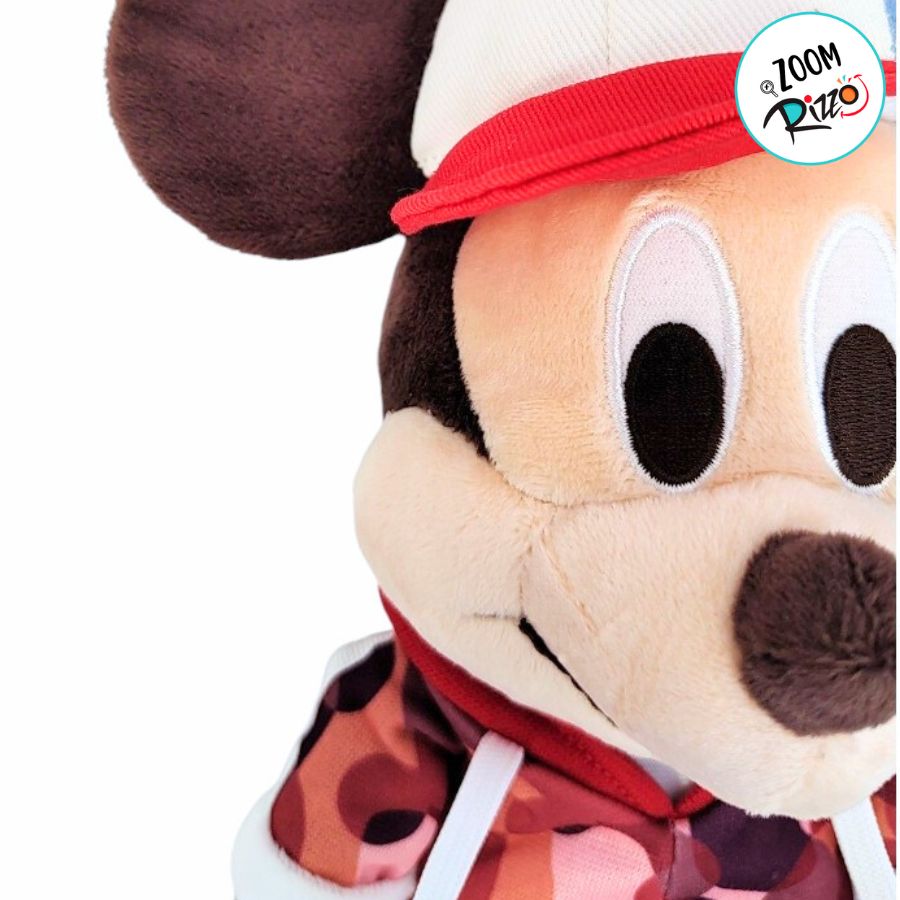 Mickey Mouse Rizzo Pelúcia Mickey de Moletom - 30cm - 1 unidade - Disney Original - Rizzo ...