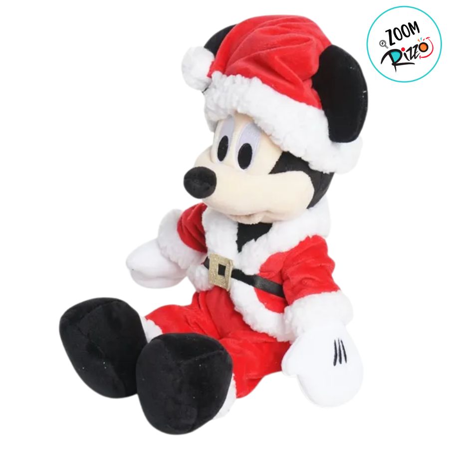 Mickey Mouse Rizzo Pelúcia Mickey Mouse de Natal - 30cm - 1 unidade - Disney Original ...