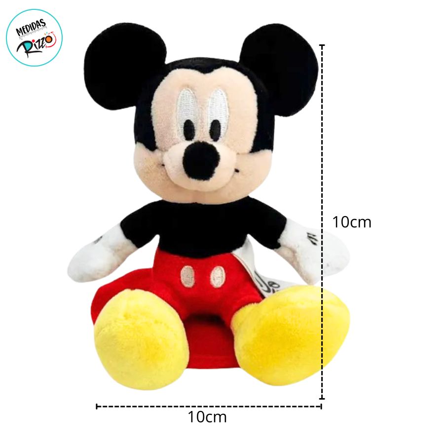Mickey Mouse Rizzo Pelúcia de Ombro - Mickey Mouse - 10cm - 1 unidade - Disney Original ...