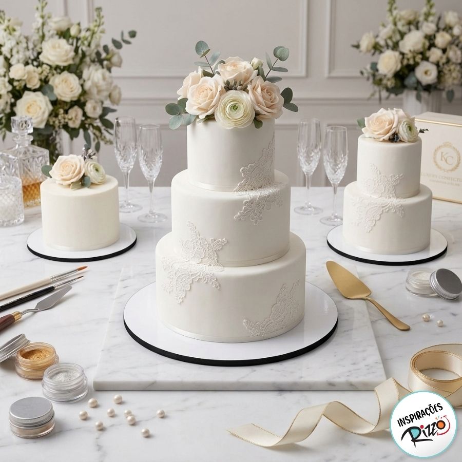 Base Para Bolo Cake Board em MDF - Branco - 36x36cm - 1 unidade - Rizzo ...