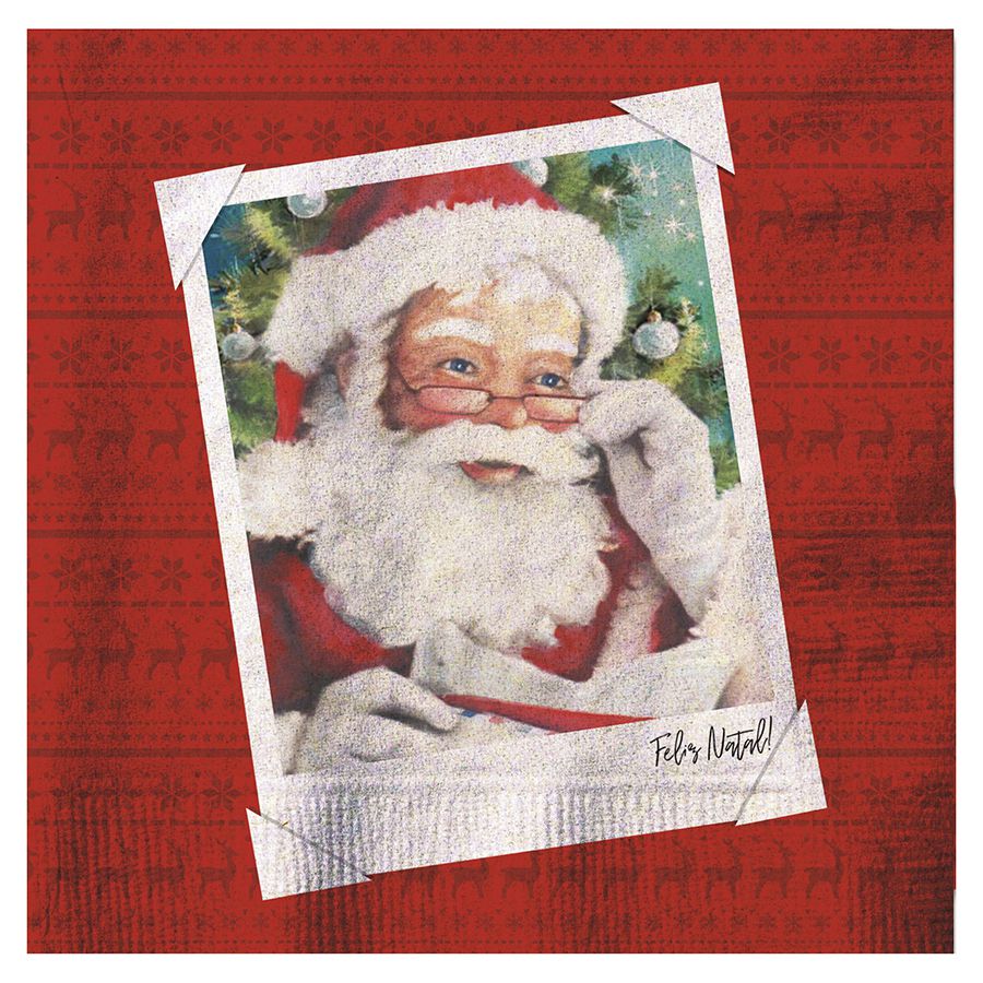 20 Cards de Natal Personalizados + Balas