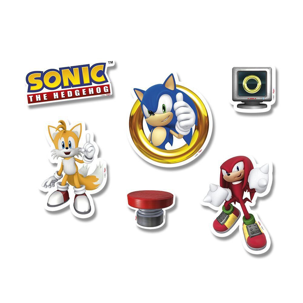 Figura Boneco Sonic  O Segredo das Festas - LOJA DE ARTIGOS PARA BOLOS E  FESTAS