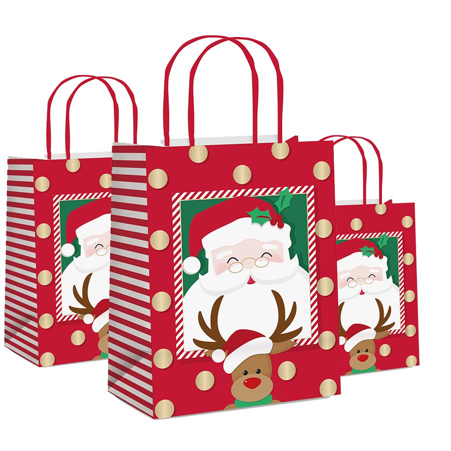 Berço de Papel Bonequinho Natal - 10 unidades - Rizzo Embalagens - Rizzo  Embalagens