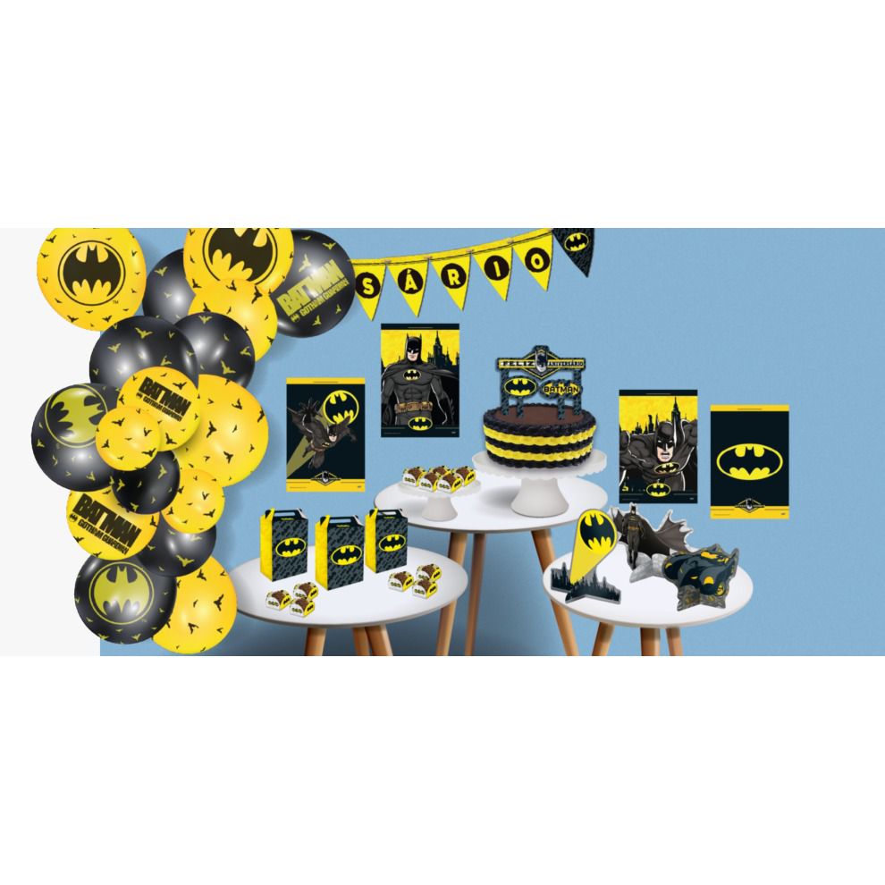 Kit Festa Batman - Rizzo Embalagens