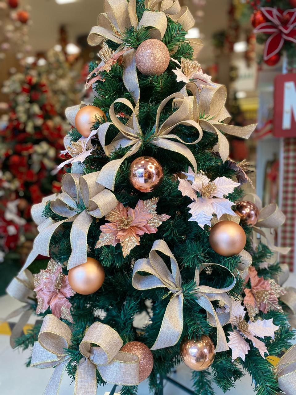 Kit de Enfeites de Natal em Madeira