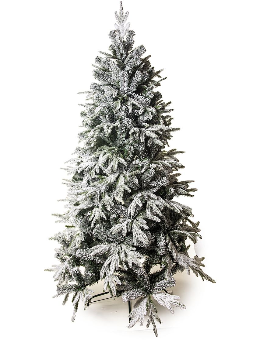 Arvore de Natal decorada luxo 2,10m + kit de 80 enfeites prata E azul