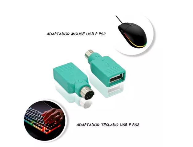 Adaptador Ps2 Macho p/ usb femea para usar Mouse e Teclado - PERFORM ...