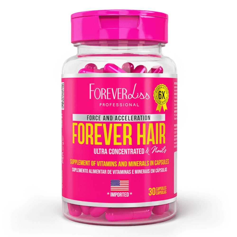 Forever Liss Hair Crescimento Capilar 30 cápsulas - DERMAdoctor
