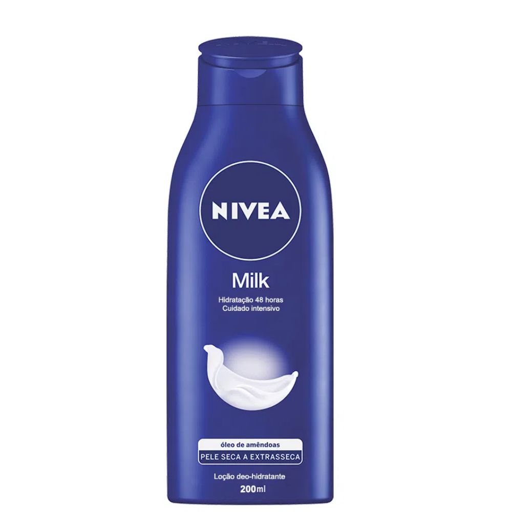 Nivea Milk Extra Seca 200ml - DERMAdoctor | Dermocosméticos e Beleza com  até 70%OFF