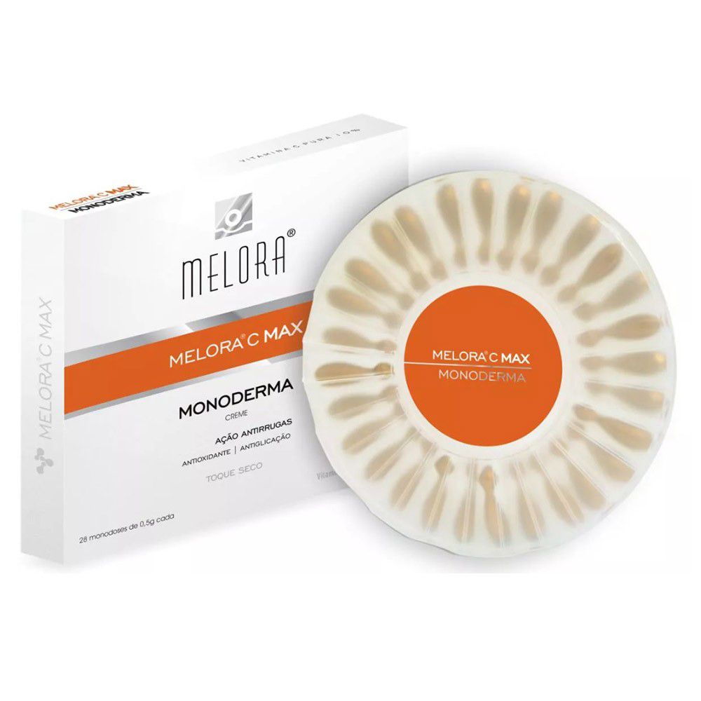 Melora C Max Monoderma C10 Antirrugas 28Cps 14g - DERMAdoctor |  Dermocosméticos e Beleza com até 70%OFF