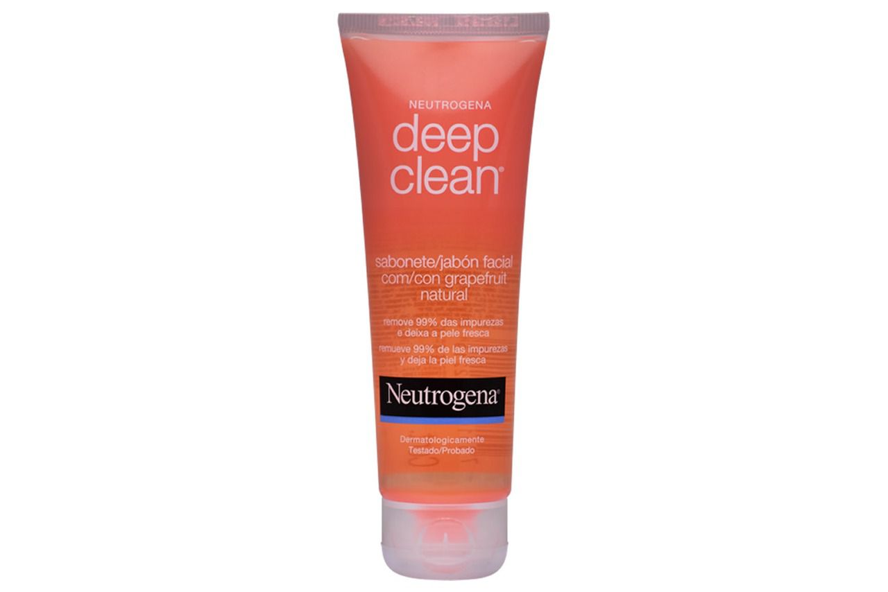 Neutrogena Deep Clean Sabonete Facial com Grapefruit Natural 80g -  DERMAdoctor | Dermocosméticos e Beleza com até 70%OFF