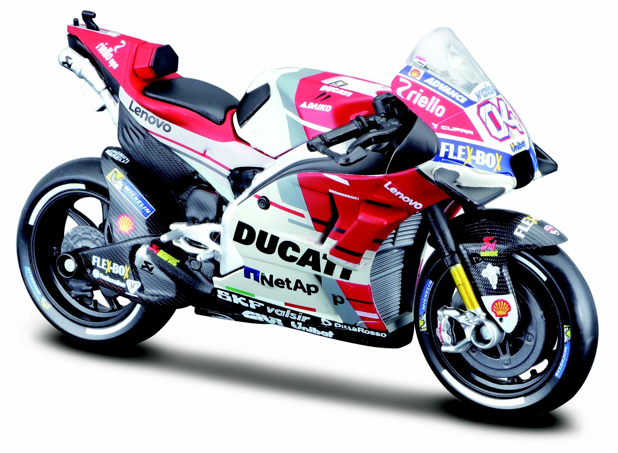 DUCATI 2018 MOTO GP 1/18 - Miniaturas colecionáveis para a sua loja