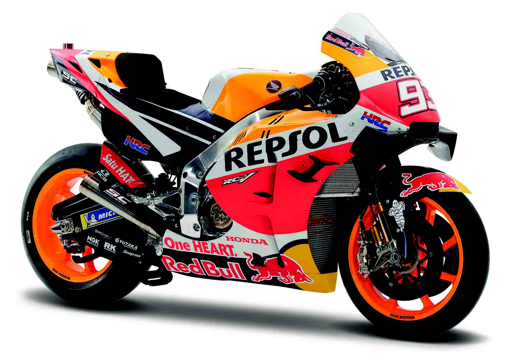 1/18 MOTO GP 2021 REPSOL HONDA RC213V - Miniaturas colecionáveis para a sua  loja