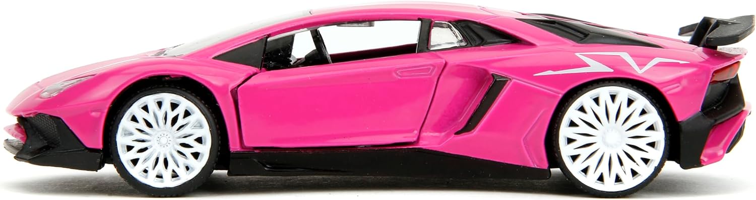 Miniature Jada Toys - Lamborghini Aventador Pink Slips - Échelle 1/24 - Neuve