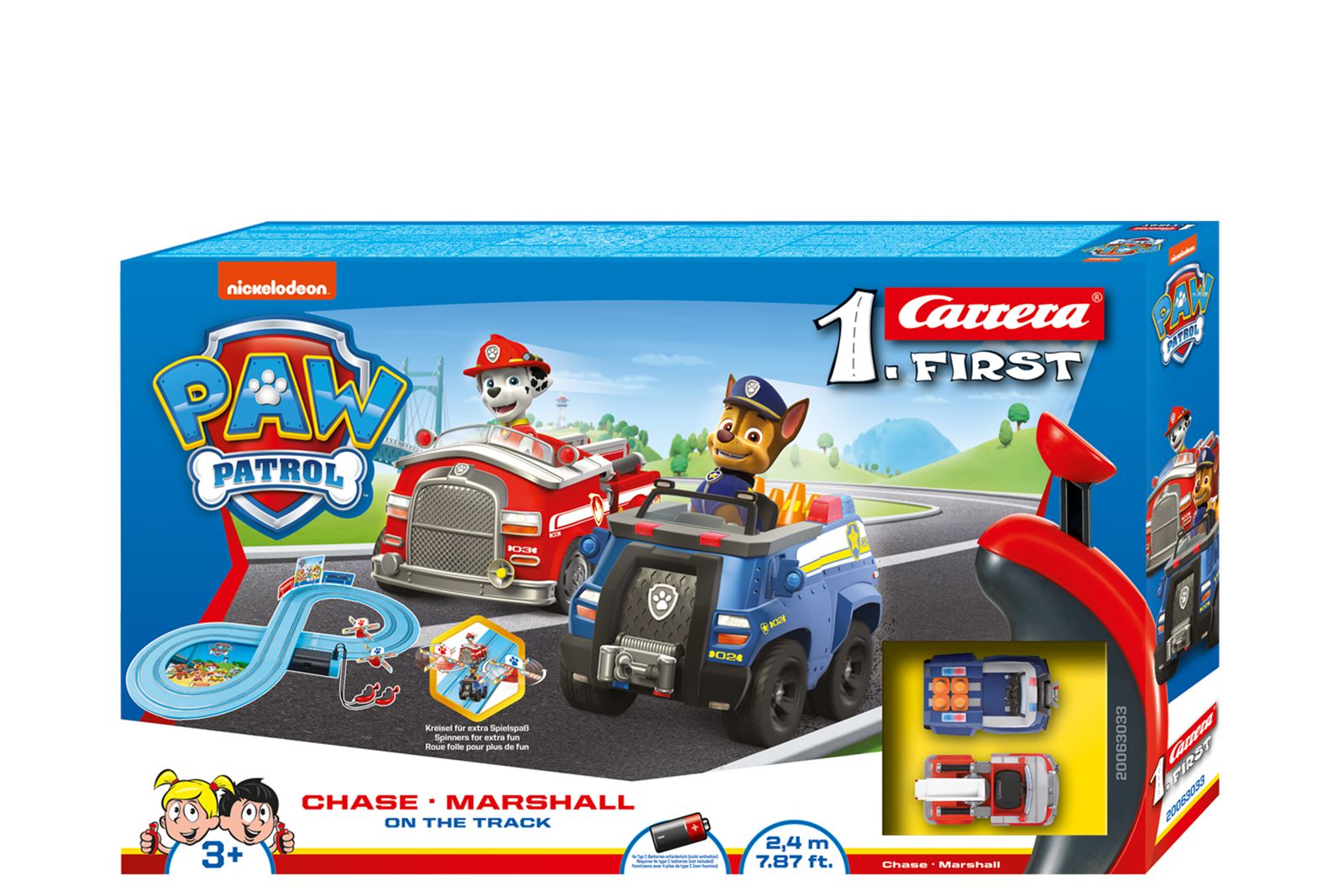 Pista Para Carros Hot Wheels Grande Cidade - Patrulha Canina