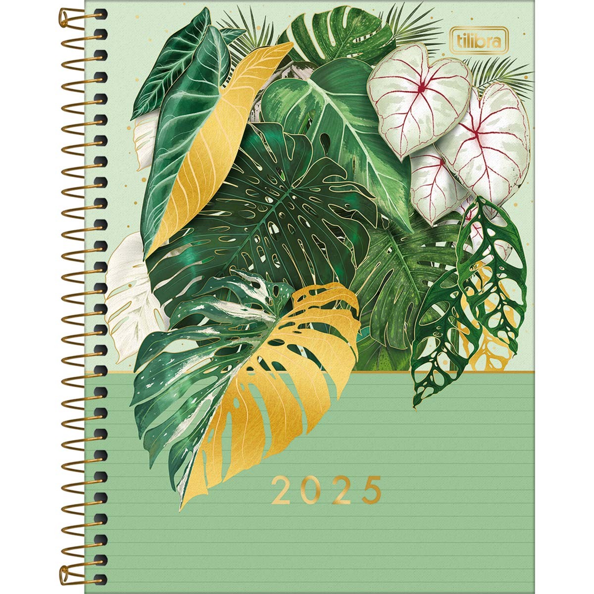 Planner Espiral Naturalis 2025 Tilibra Papelaria Grafitte Papelaria Grafitte Papelaria
