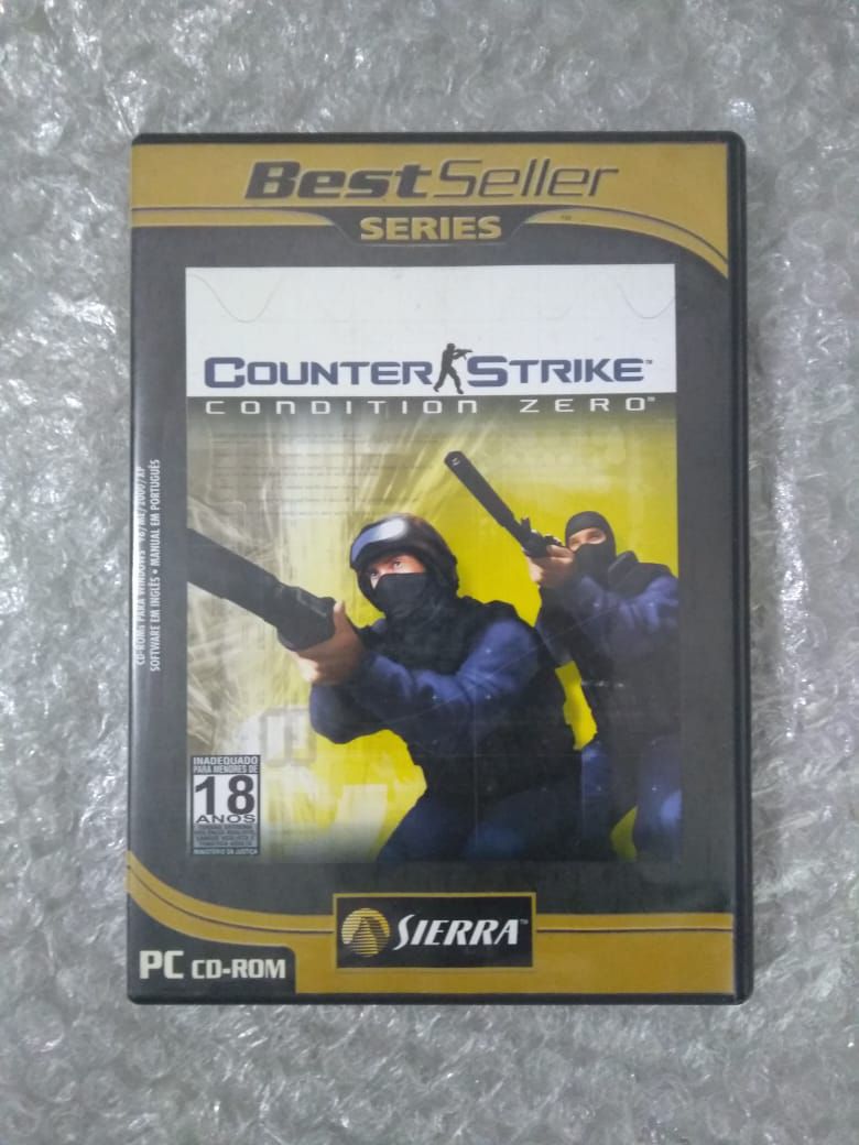 Jogo Counter Strike Condition Zero Para Pc Cd-rom Original