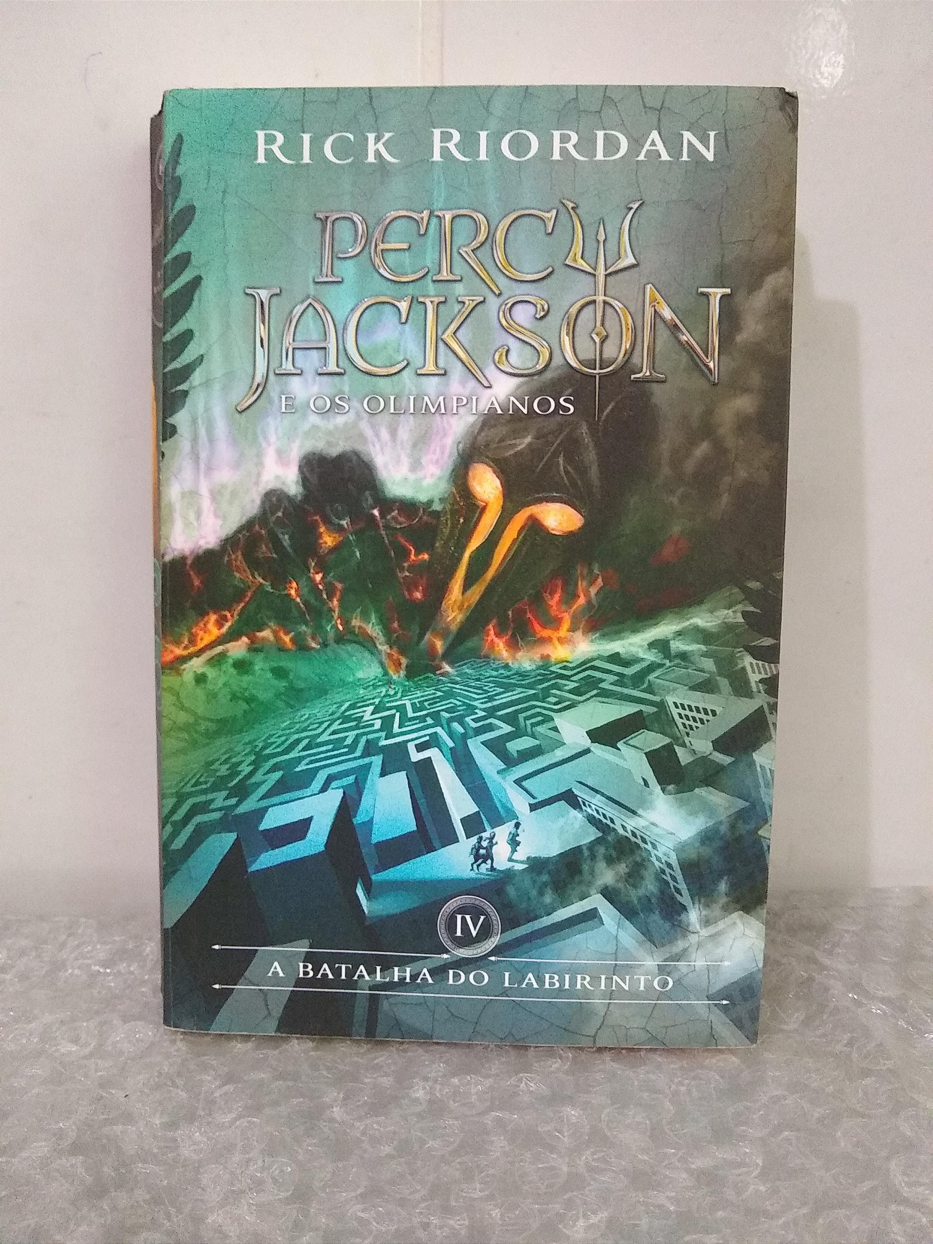 Percy Jackson E Os Olimpianos A Batalha Do Labirinto Rick Riordan Seboterapia Livros