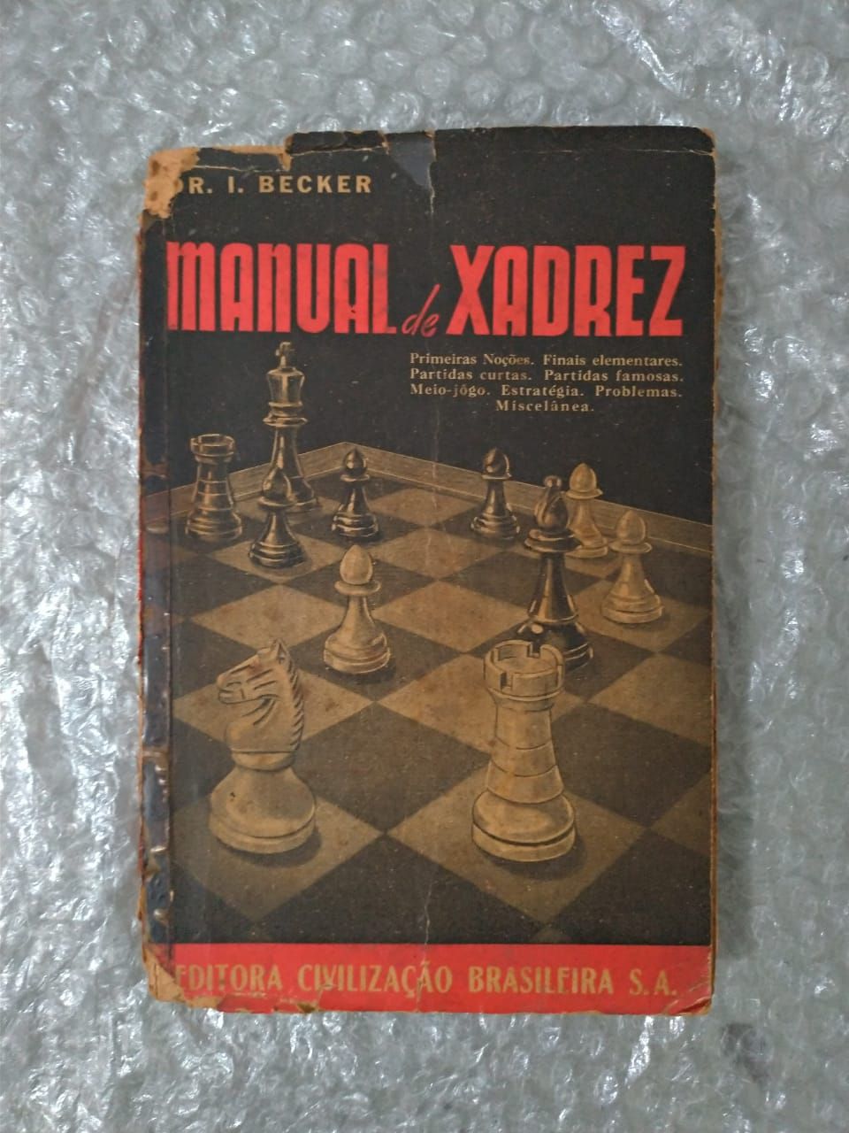 Livro: Xadrez para Principiantes - J. Doubek
