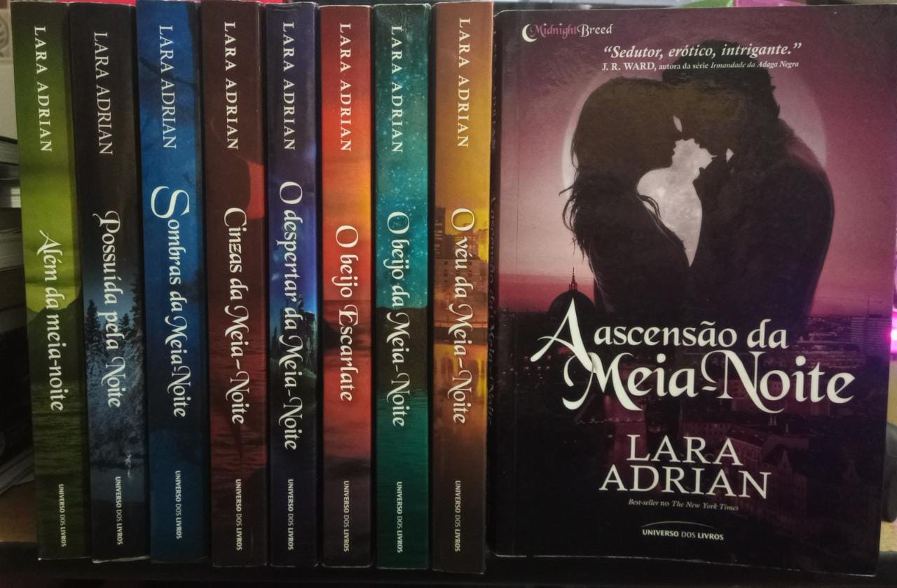 Coleção Midnight Breed - Lara Adrian C/9 livros - Seboterapia - Livros